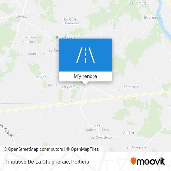 Impasse De La Chagneraie plan