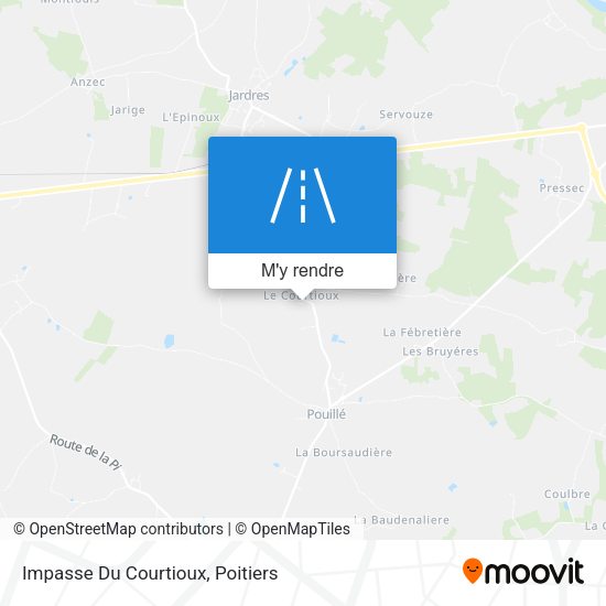 Impasse Du Courtioux plan