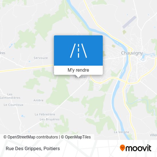 Rue Des Grippes plan