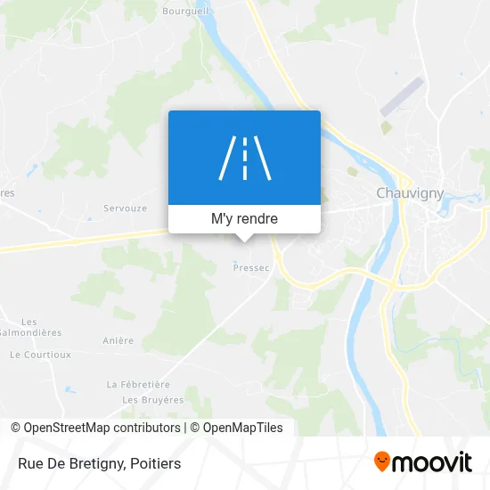 Rue De Bretigny plan