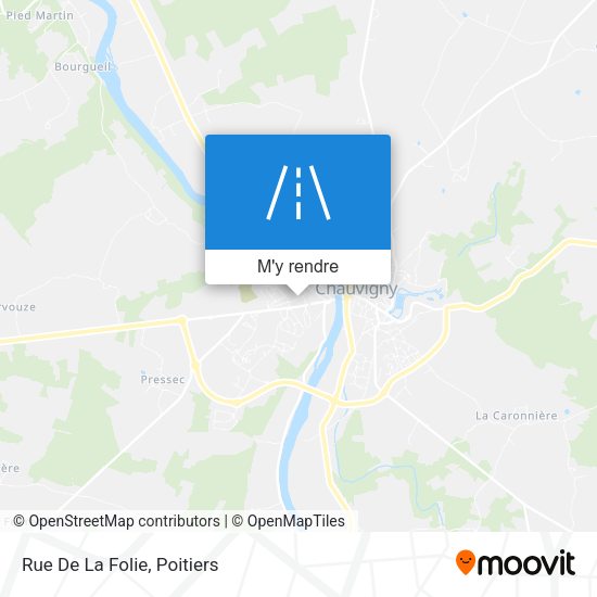 Rue De La Folie plan