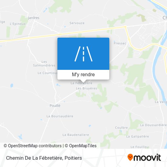 Chemin De La Fébretière plan