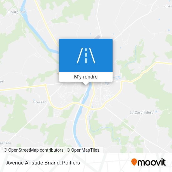 Avenue Aristide Briand plan