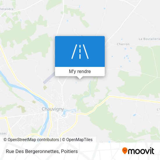 Rue Des Bergeronnettes plan