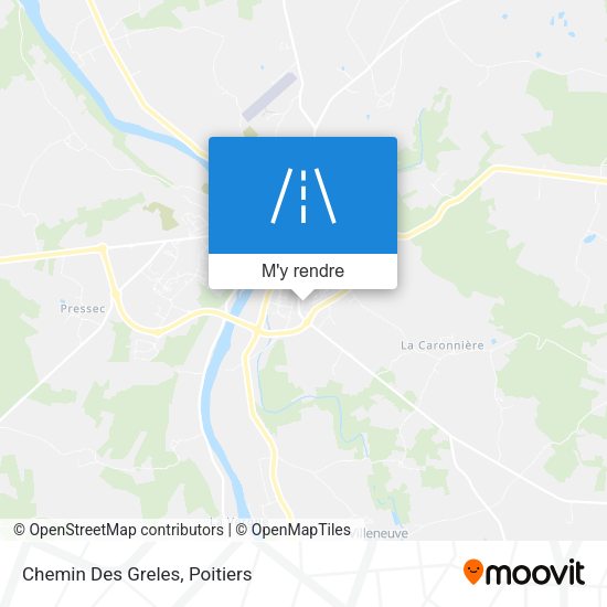 Chemin Des Greles plan