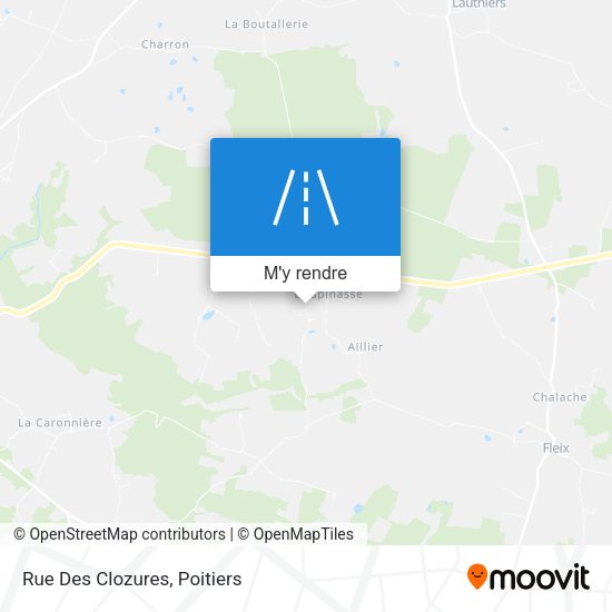 Rue Des Clozures plan