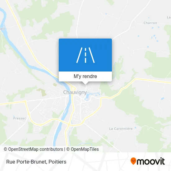 Rue Porte-Brunet plan