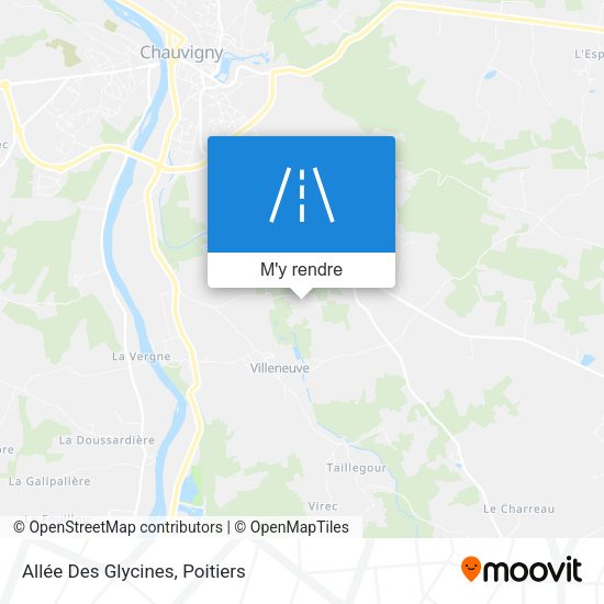 Allée Des Glycines plan
