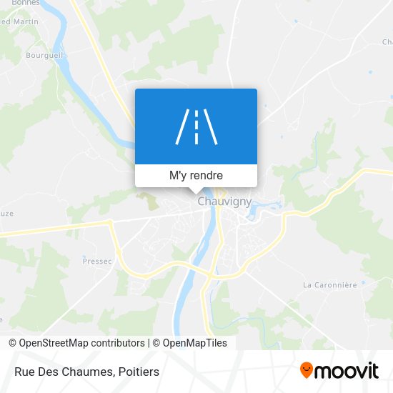 Rue Des Chaumes plan
