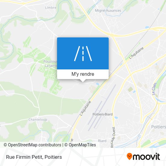 Rue Firmin Petit plan