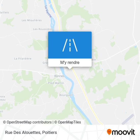 Rue Des Alouettes plan