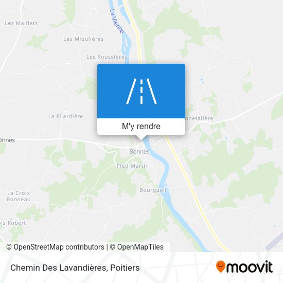 Chemin Des Lavandières plan