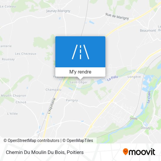 Chemin Du Moulin Du Bois plan