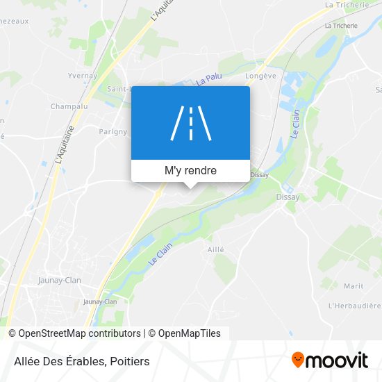 Allée Des Érables plan