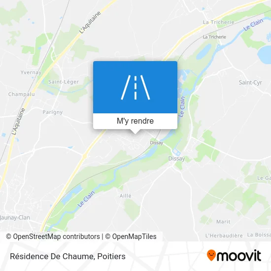 Résidence De Chaume plan