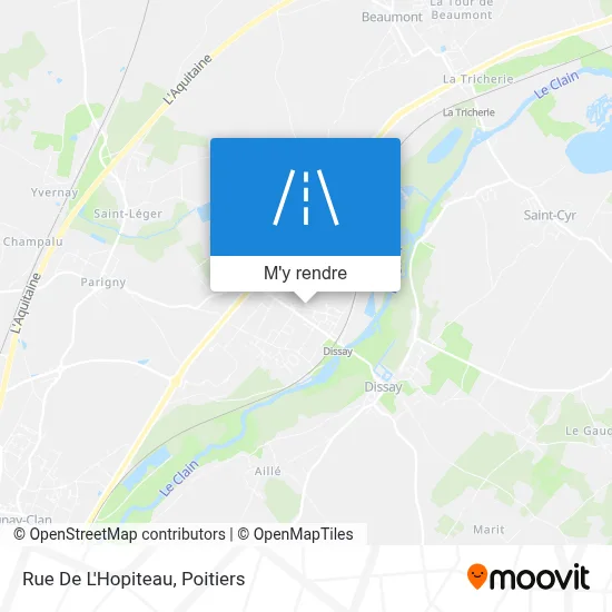 Rue De L'Hopiteau plan