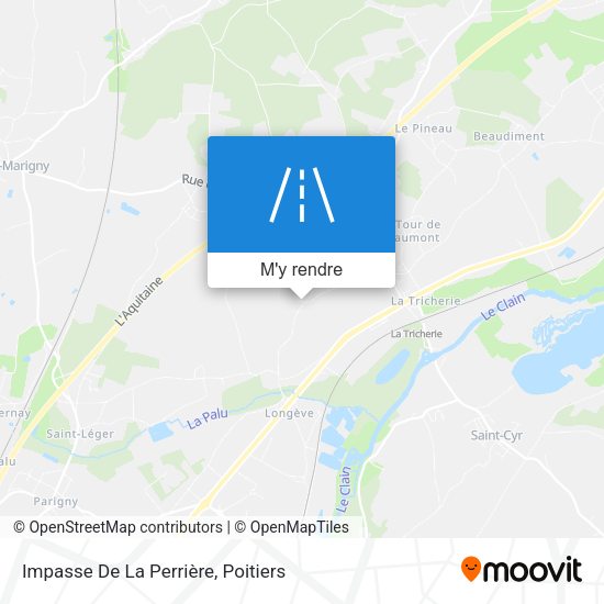 Impasse De La Perrière plan