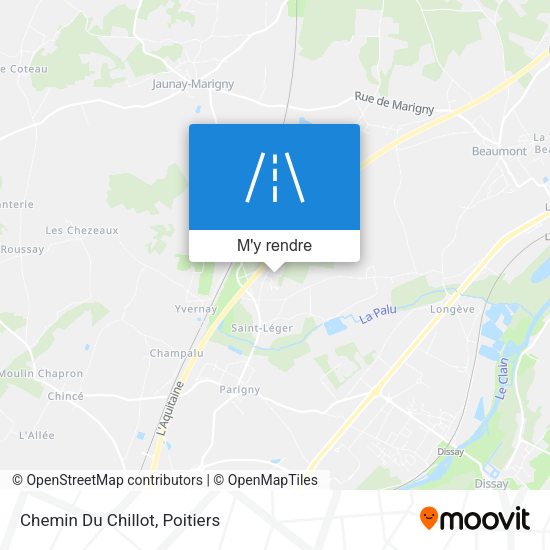 Chemin Du Chillot plan