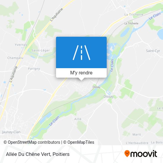 Allée Du Chêne Vert plan