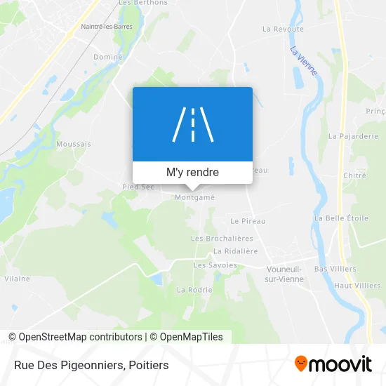 Rue Des Pigeonniers plan