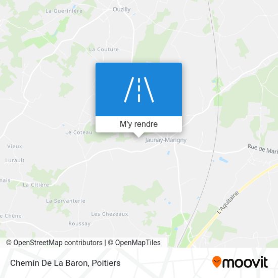 Chemin De La Baron plan