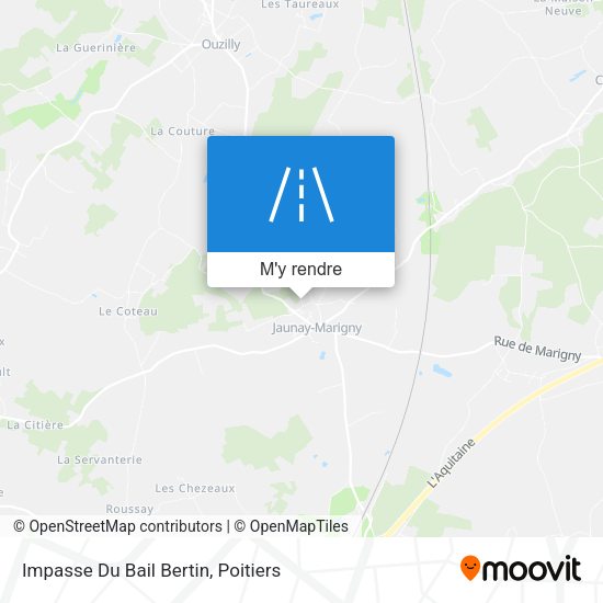 Impasse Du Bail Bertin plan