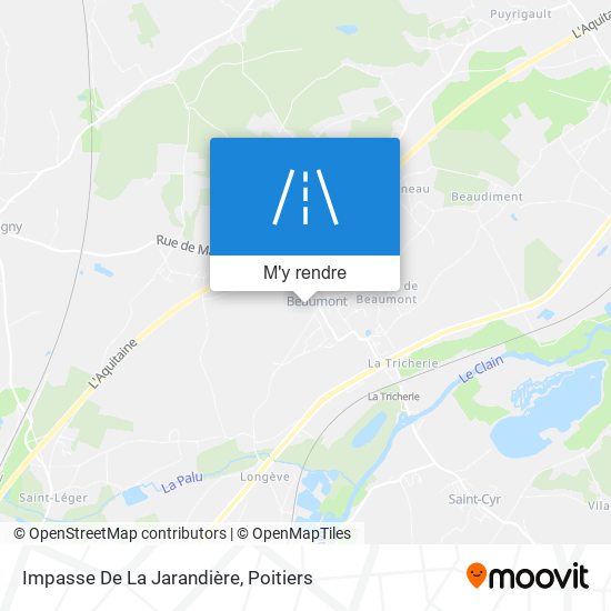 Impasse De La Jarandière plan