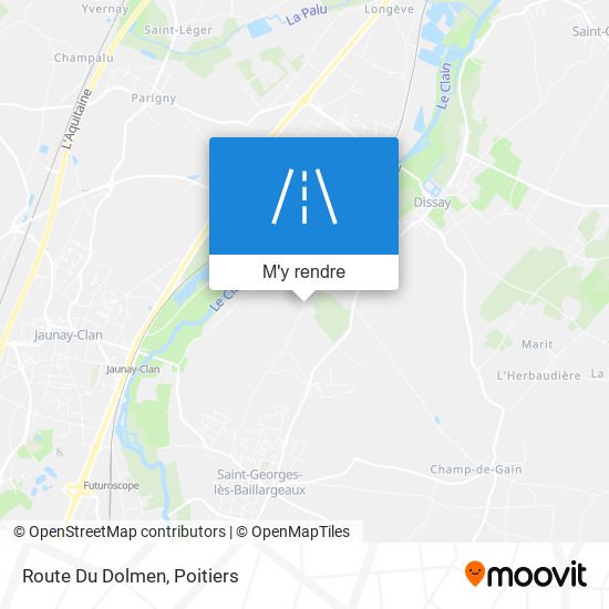 Route Du Dolmen plan