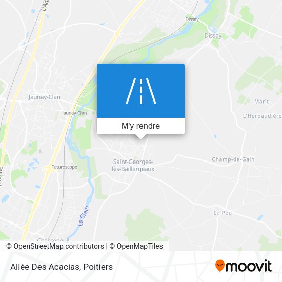 Allée Des Acacias plan