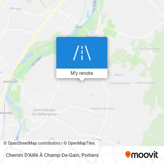 Chemin D’Aillé À Champ-De-Gain plan