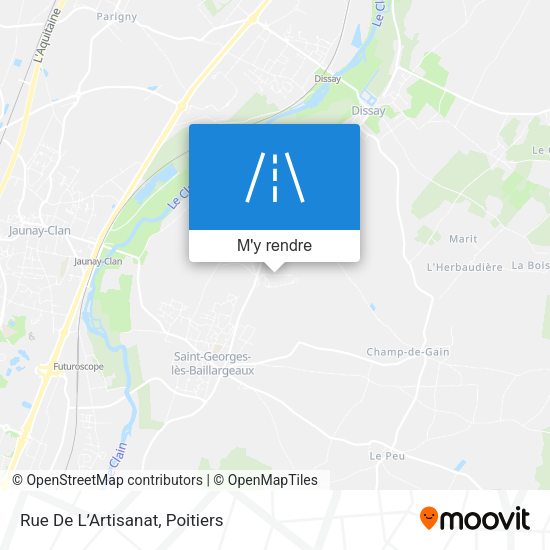 Rue De L’Artisanat plan