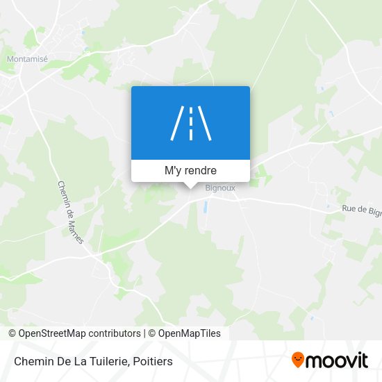 Chemin De La Tuilerie plan