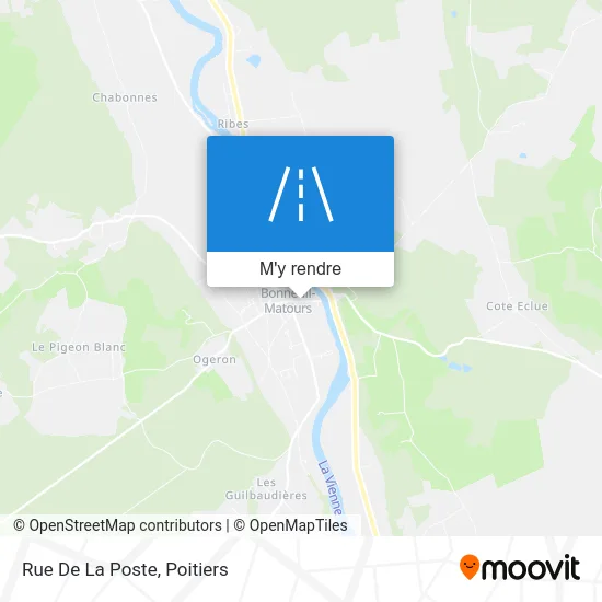 Rue De La Poste plan