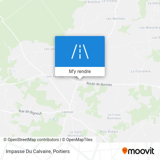 Impasse Du Calvaire plan