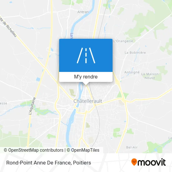 Rond-Point Anne De France plan