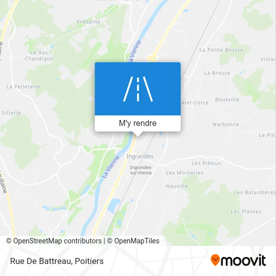 Rue De Battreau plan