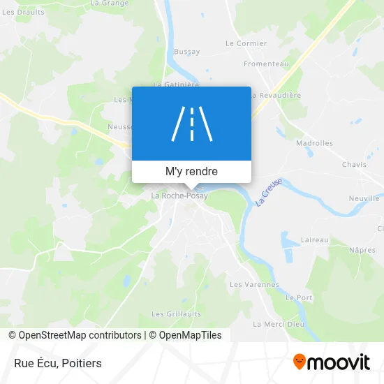 Rue Écu plan