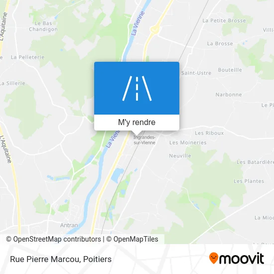 Rue Pierre Marcou plan