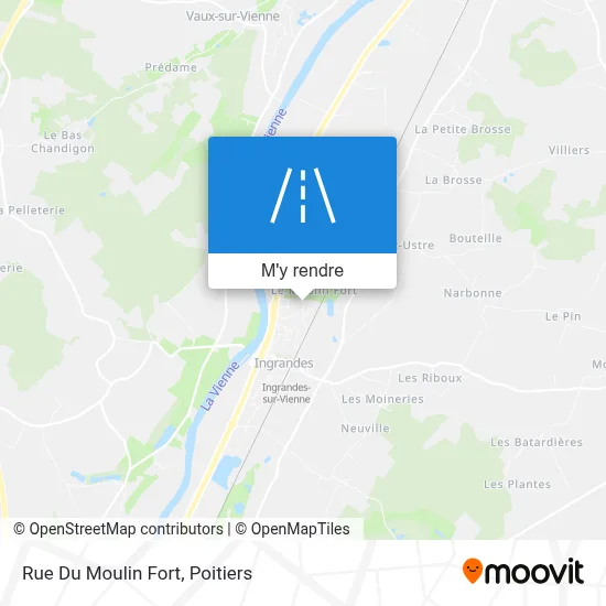 Rue Du Moulin Fort plan
