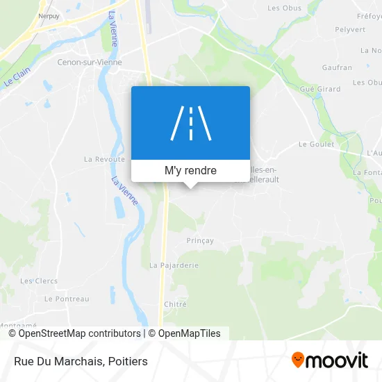 Rue Du Marchais plan