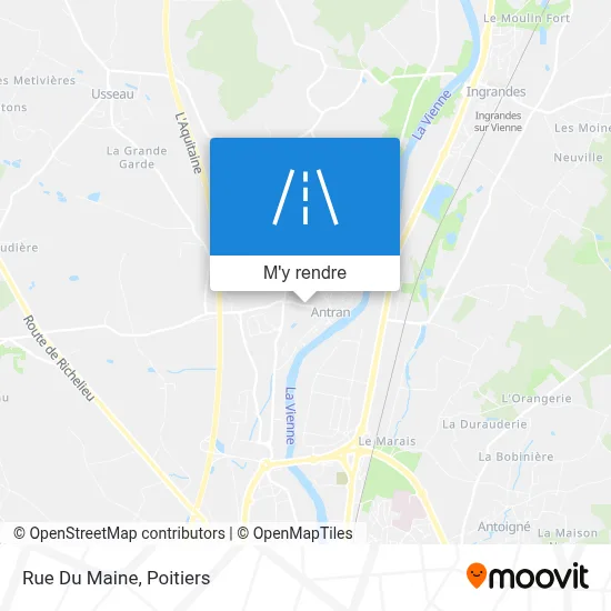 Rue Du Maine plan
