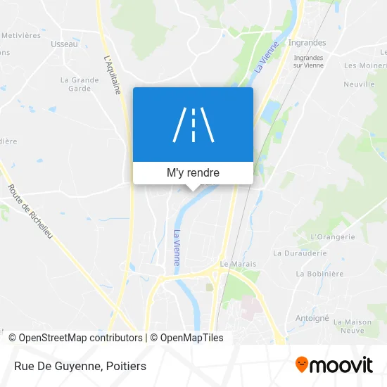 Rue De Guyenne plan