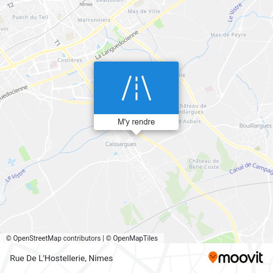Rue De L'Hostellerie plan
