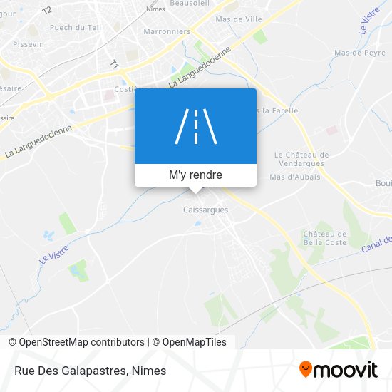 Rue Des Galapastres plan