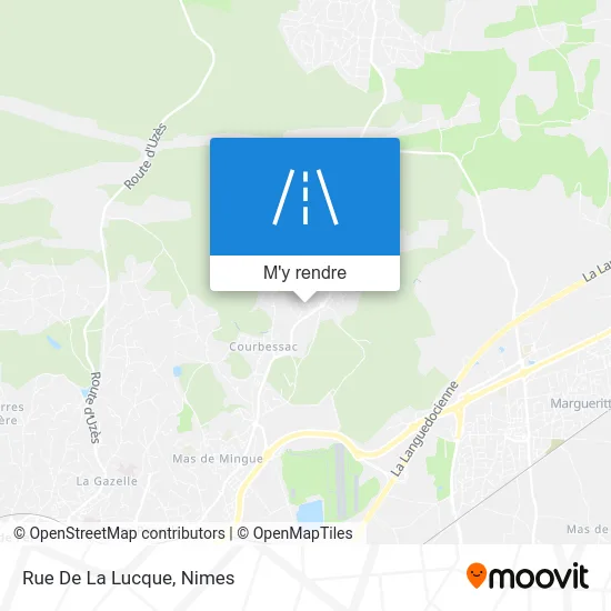 Rue De La Lucque plan