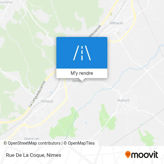 Rue De La Coque plan