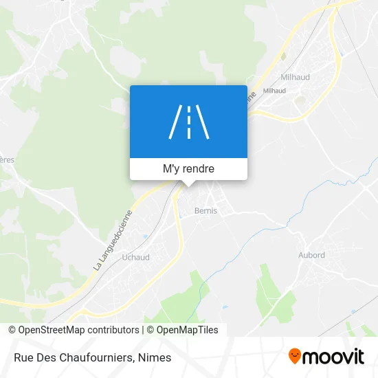 Rue Des Chaufourniers plan