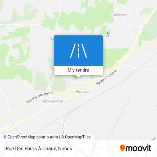 Rue Des Fours À Chaux plan