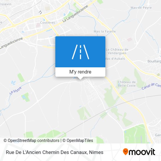 Rue De L'Ancien Chemin Des Canaux plan