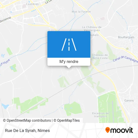 Rue De La Syrah plan